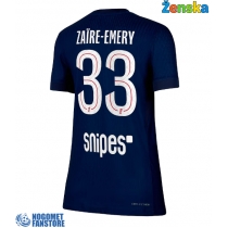 Paris Saint-Germain Warren Zaire-Emery #33 Domaci Dres za Ženska 2025-26 Kratak Rukav
